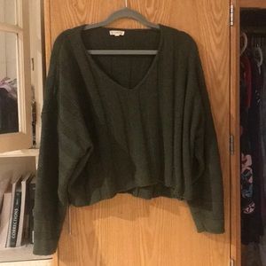 olive green sweater pacsun